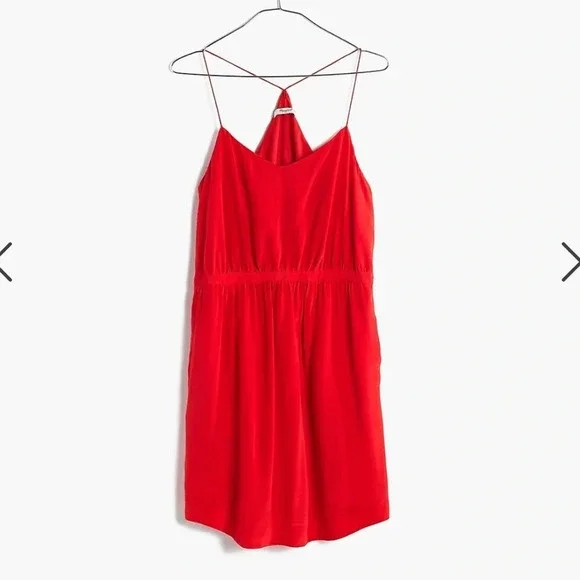 Madewell Silk Starview Cami Dress - Picture 2 of 6
